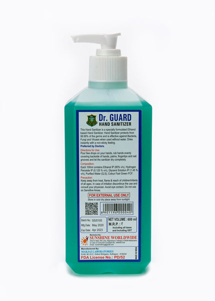 Dr. GUARD Cool Menthol Hand Sanitizer