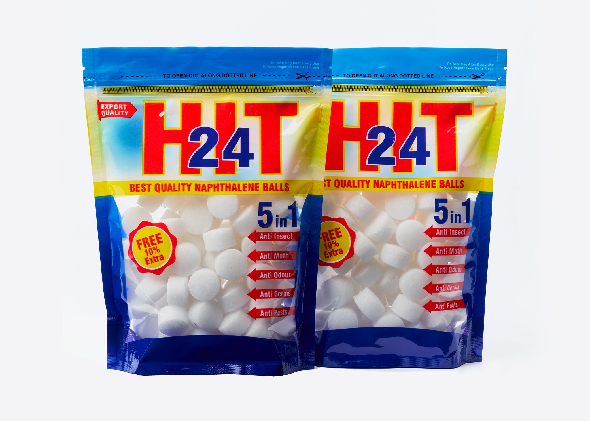 HIT 24 Naphthalene Balls (Pack of 2)